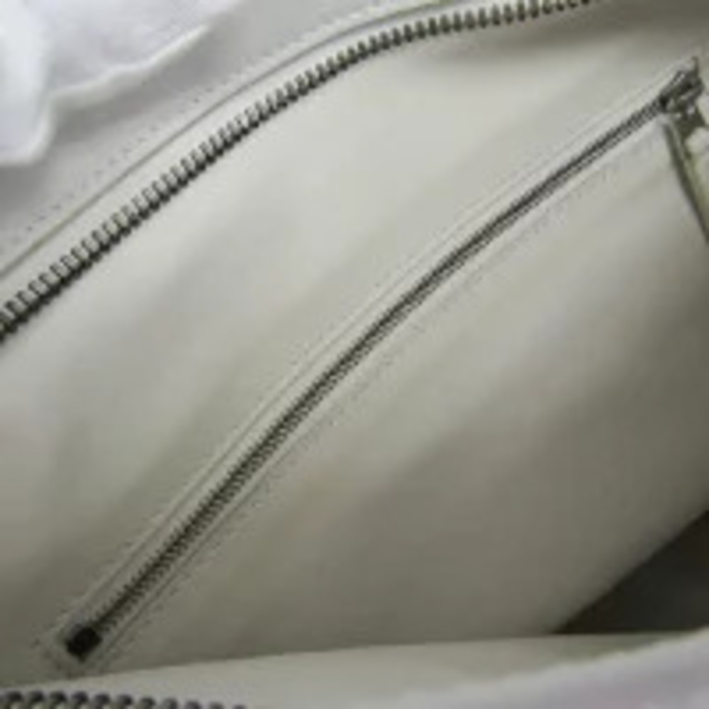 Bottega Veneta Twist Leather Wristlet Clutch Bag White - Picture 13 of 13